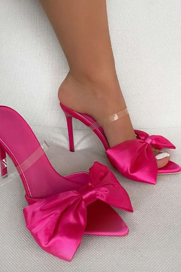 Tacones Glam Bow