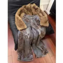 Pantalon Floral Vintage