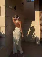 Vestido Golden Aura