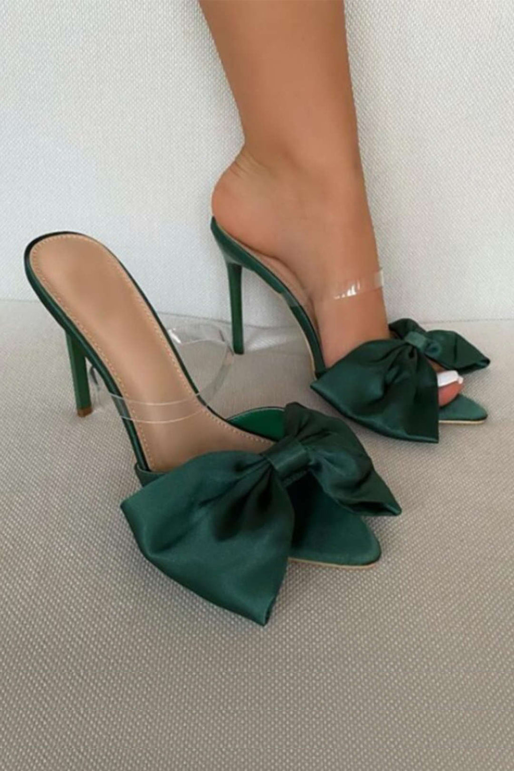 Tacones Glam Bow