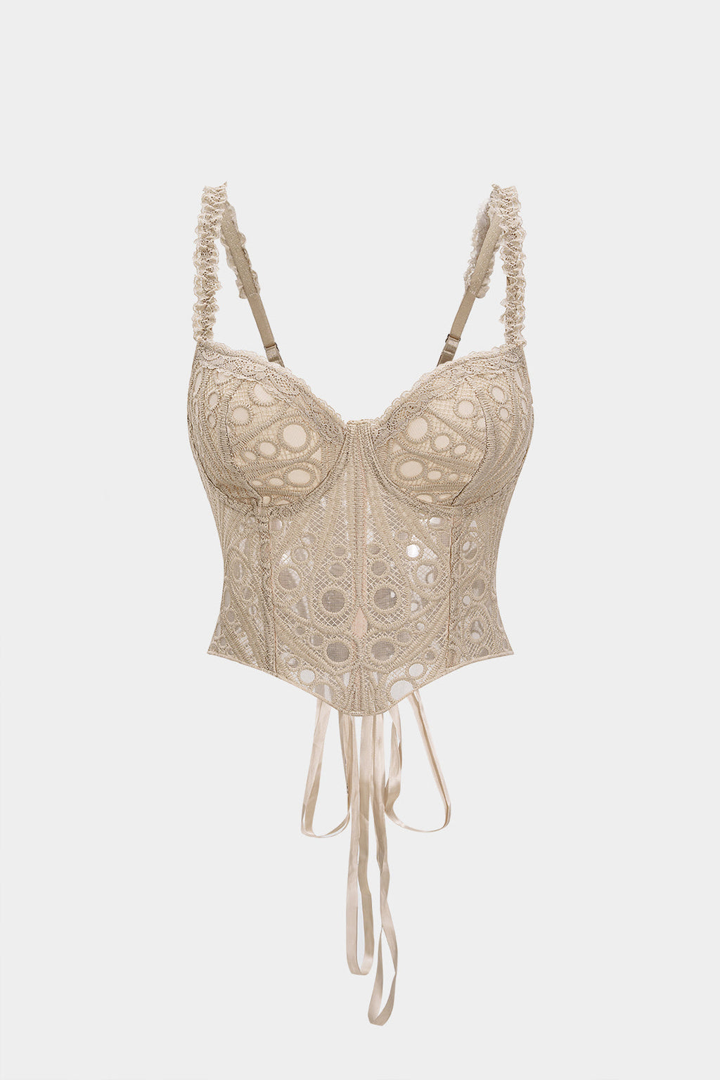 Corset Golden Lace