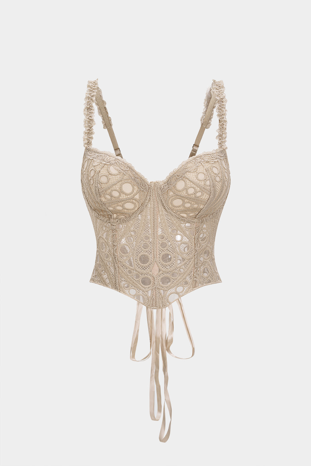 Corset Golden Lace